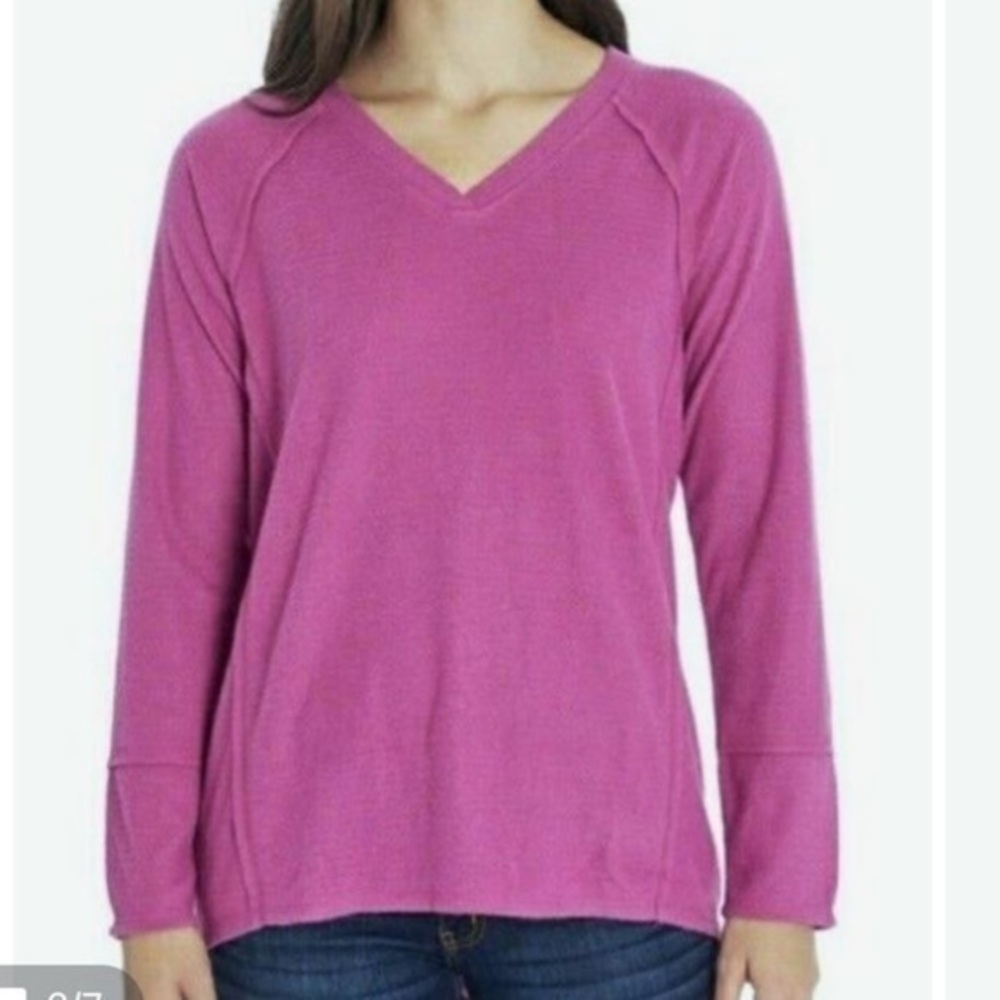 𝅺Wildfox Haley Brushed Long Sleeve Top Sweater